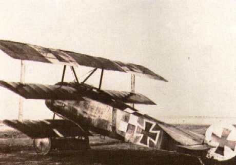 Prototipo del triplano Fokker D.VI