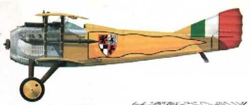 S.VII del jefe del XXIII Grupo de la Regia Aeronautica