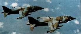 Harrier Av-8A del Us Marine Corps