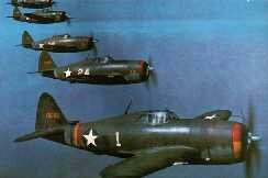 P-47B del Grupo de Caza 56�