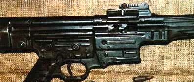 Vista de cerca de un Stg 44