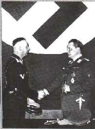Heinrich Himmler y Hermman Goering