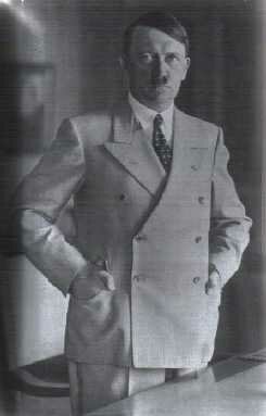 Hitler en vestidode civil
