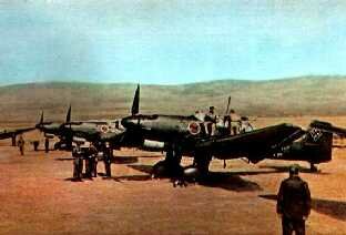 Formacion de Stukas listos para apoyar a las divisiones Panzer